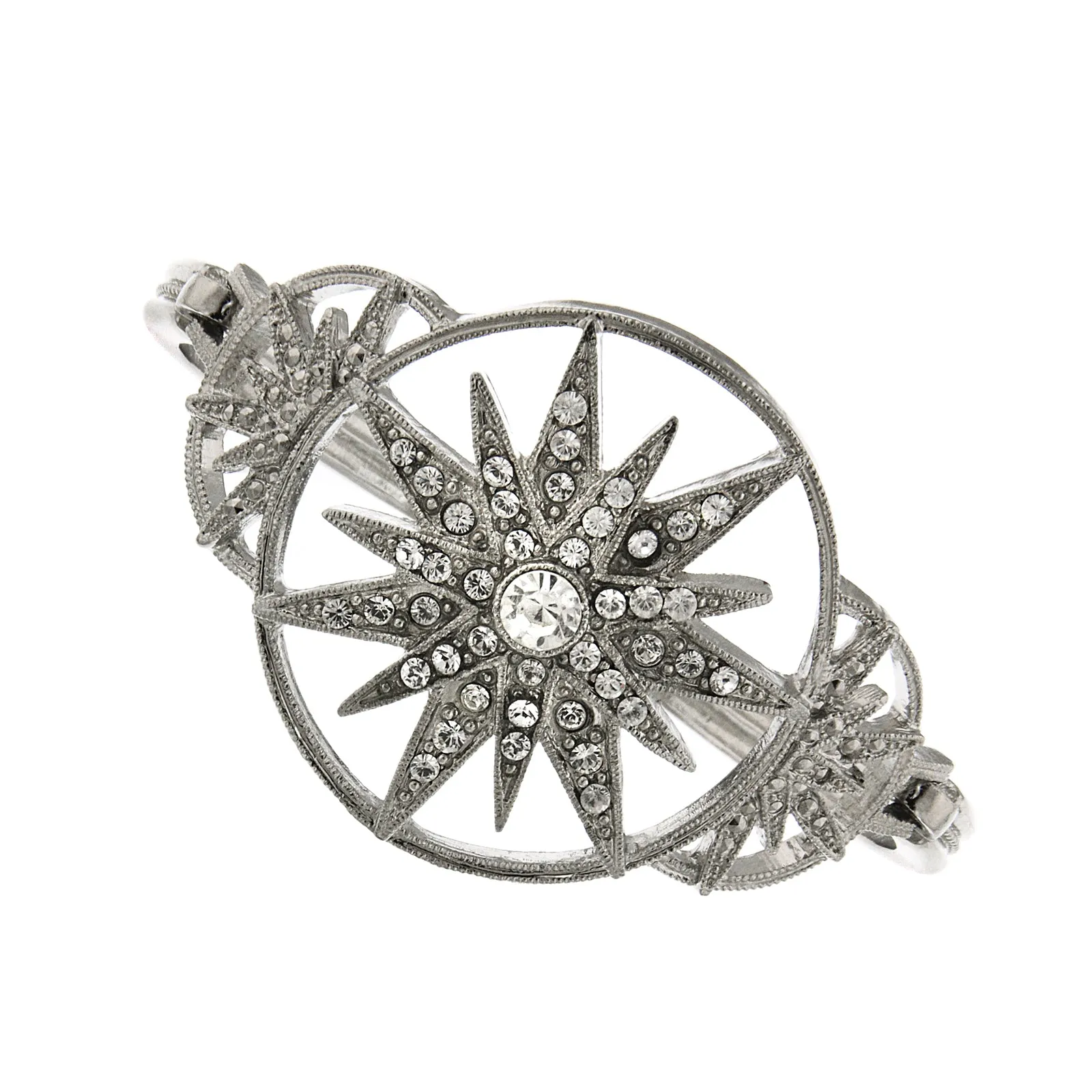 1928 Jewelry Celestial Starburst Crystal Bracelet