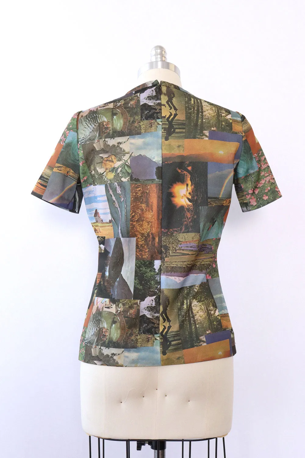 1970s Scenic Photo Print Tee M/L