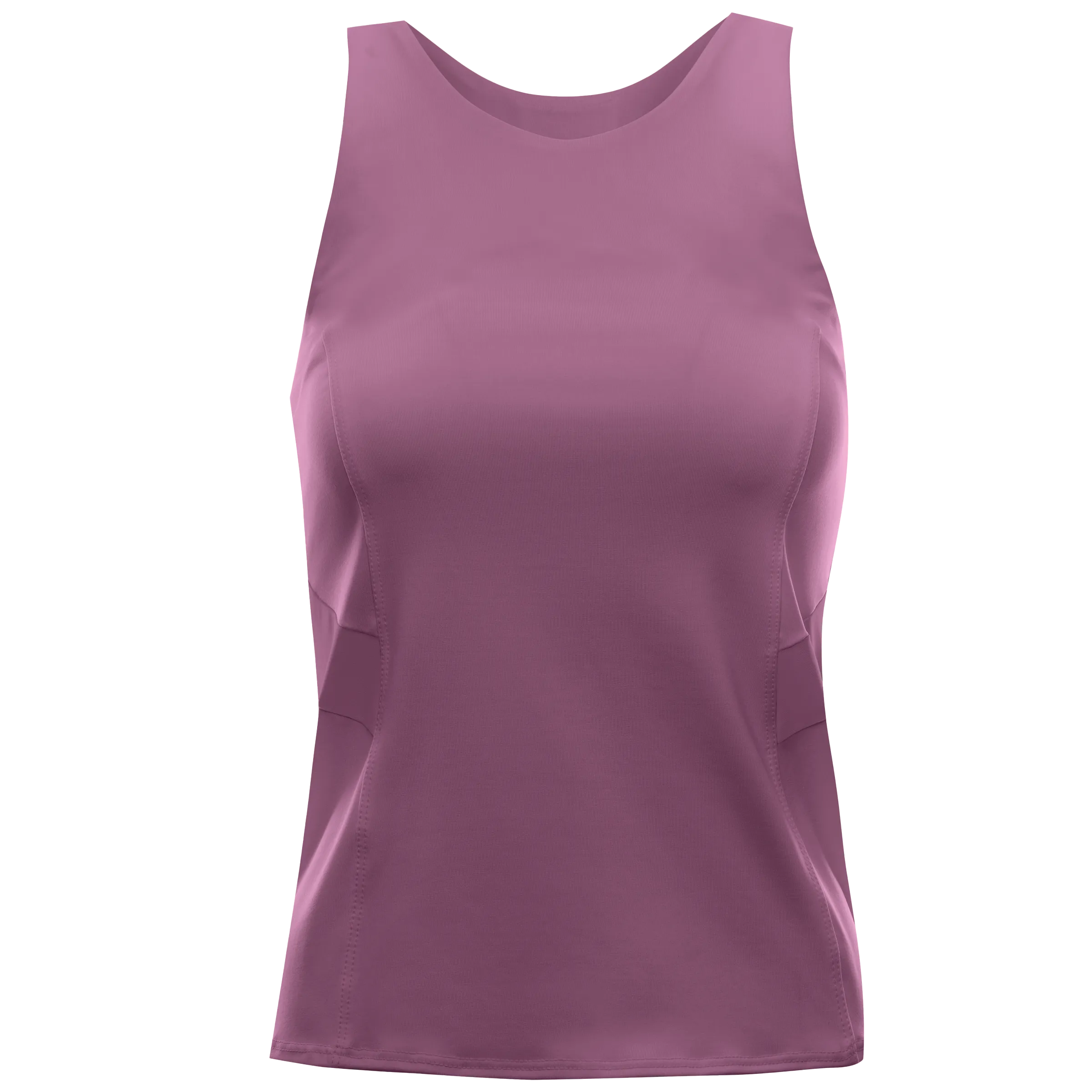 197223-510 | COLORBLOCK TANK | PLUM PURPLE