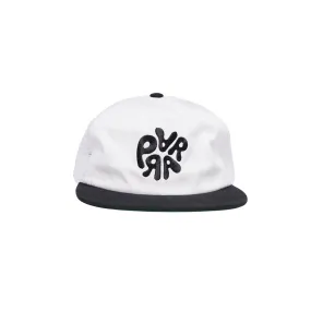 1976 logo 5 panel hat (white)