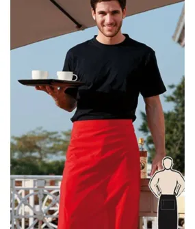 3/4 Waist, Easy Care Apron - With Pocket