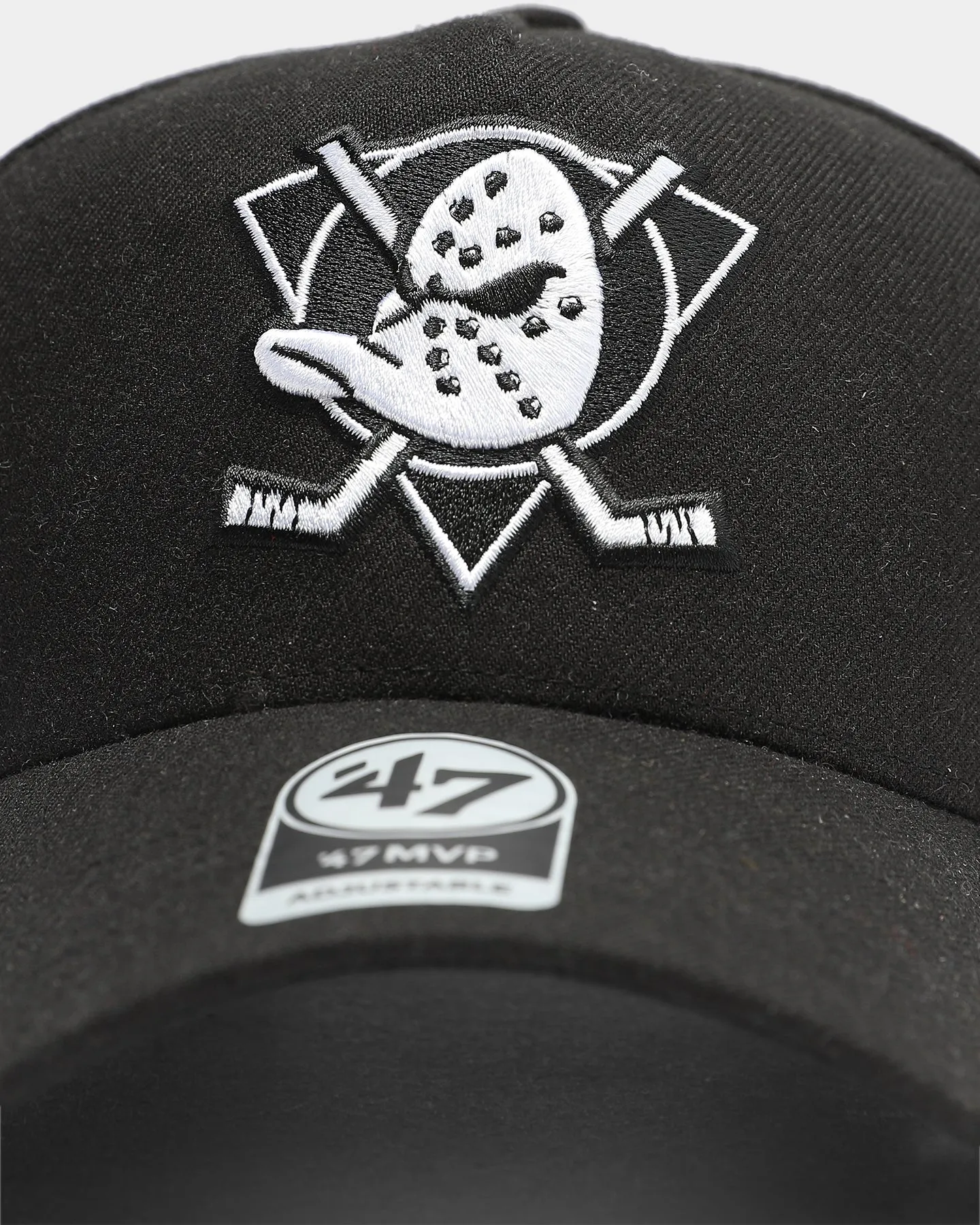 47 Brand Anaheim Ducks MVP DT Snapback Black/White