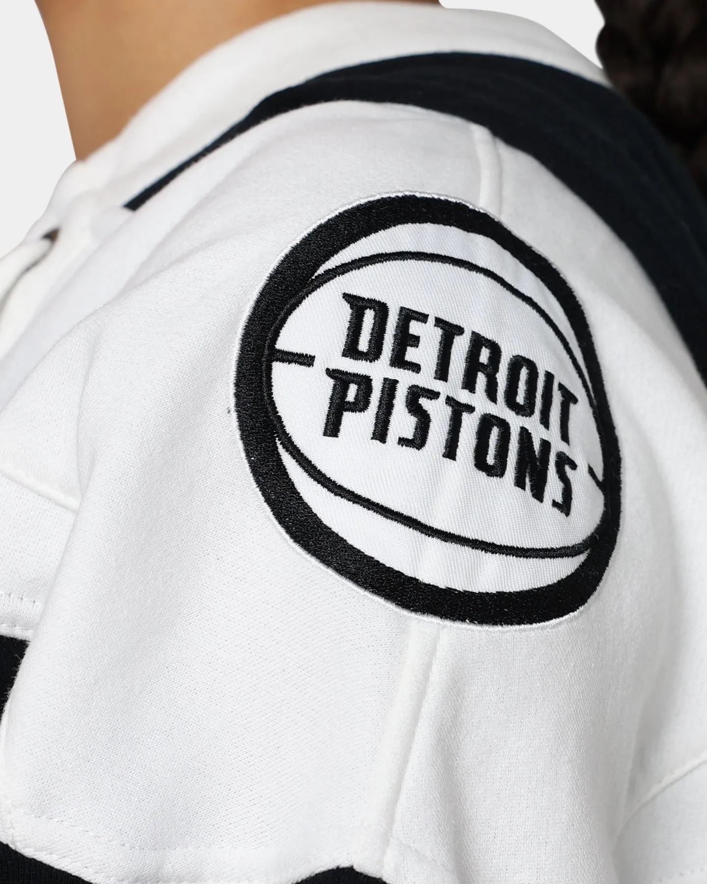 47 Brand Detroit Pistons Superior Lacer Hoodie Jet Black