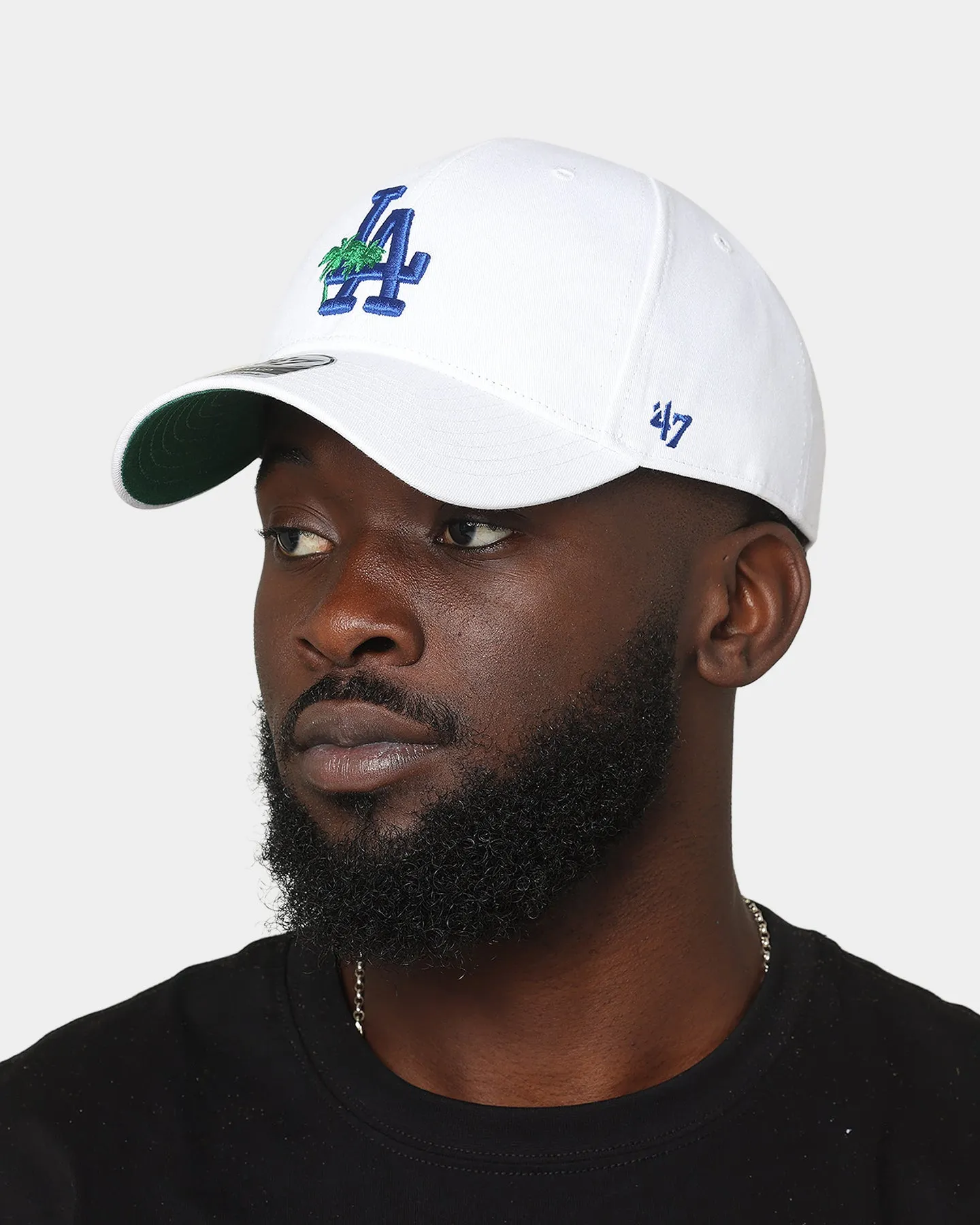 47 Brand Los Angeles Dodgers Thorn MVP Strapback White