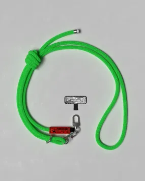 8.0mm Rope / Green Solid   Phone Strap Adapter