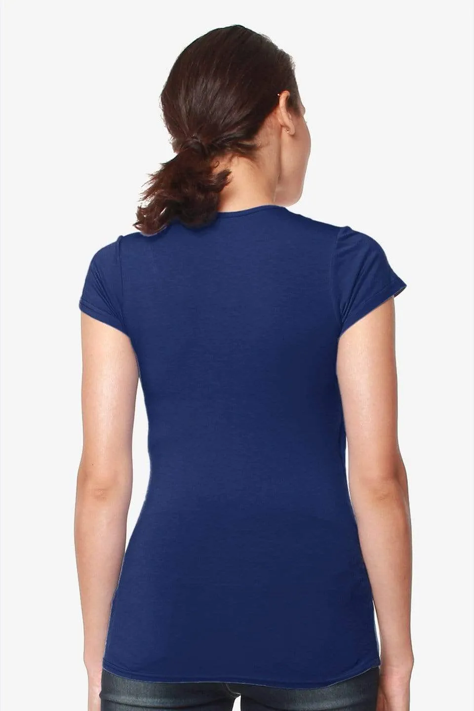 Adeline Nursing Top Navy