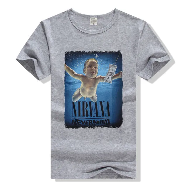 Adult NIRVANA In Utero T-shirt  Printing Grunge Cloths Short Sleeve Men Retail Shirts Men and Women T shirts Big Size S-3XL