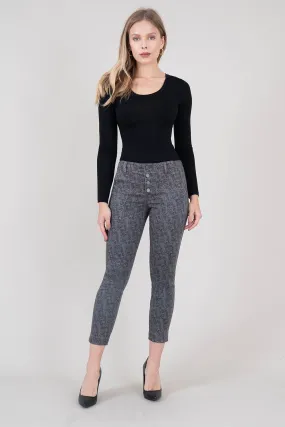 Aiden Exposed Button Pant