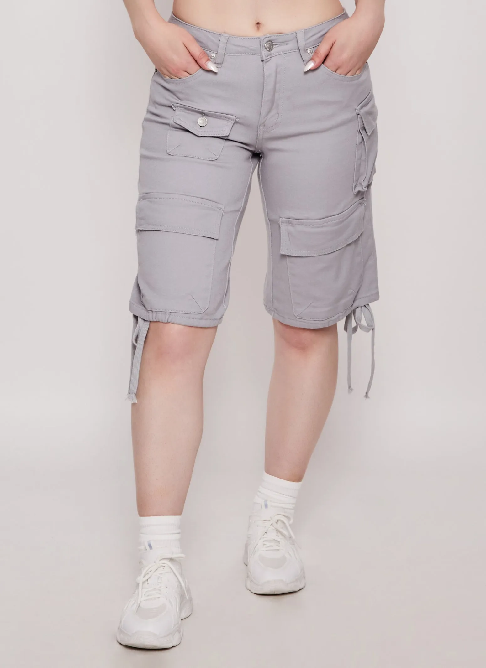 Almost Famous Cargo Bermuda Shorts