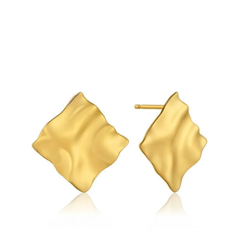 Ania Haie Crush Square Stud Earrings