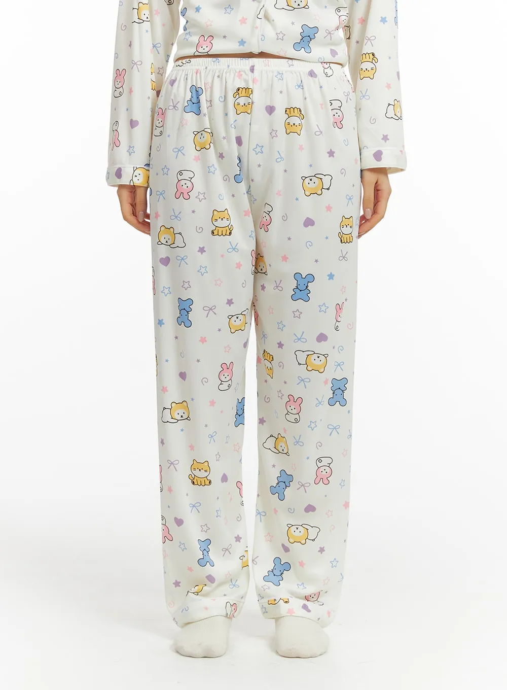 Animal Graphic Pajama Set IF421