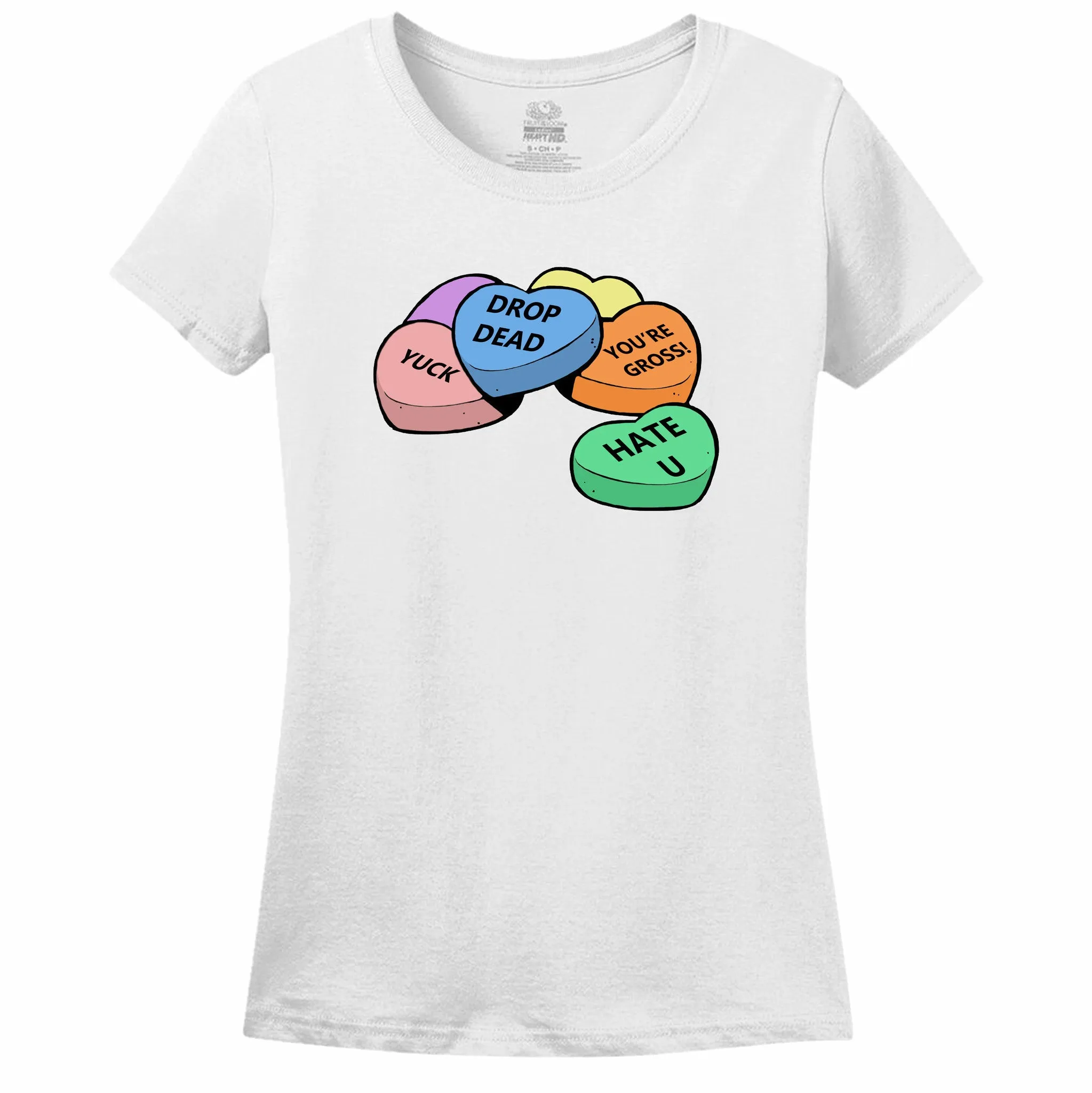 Anti-Candy Hearts Women's T-Shirt