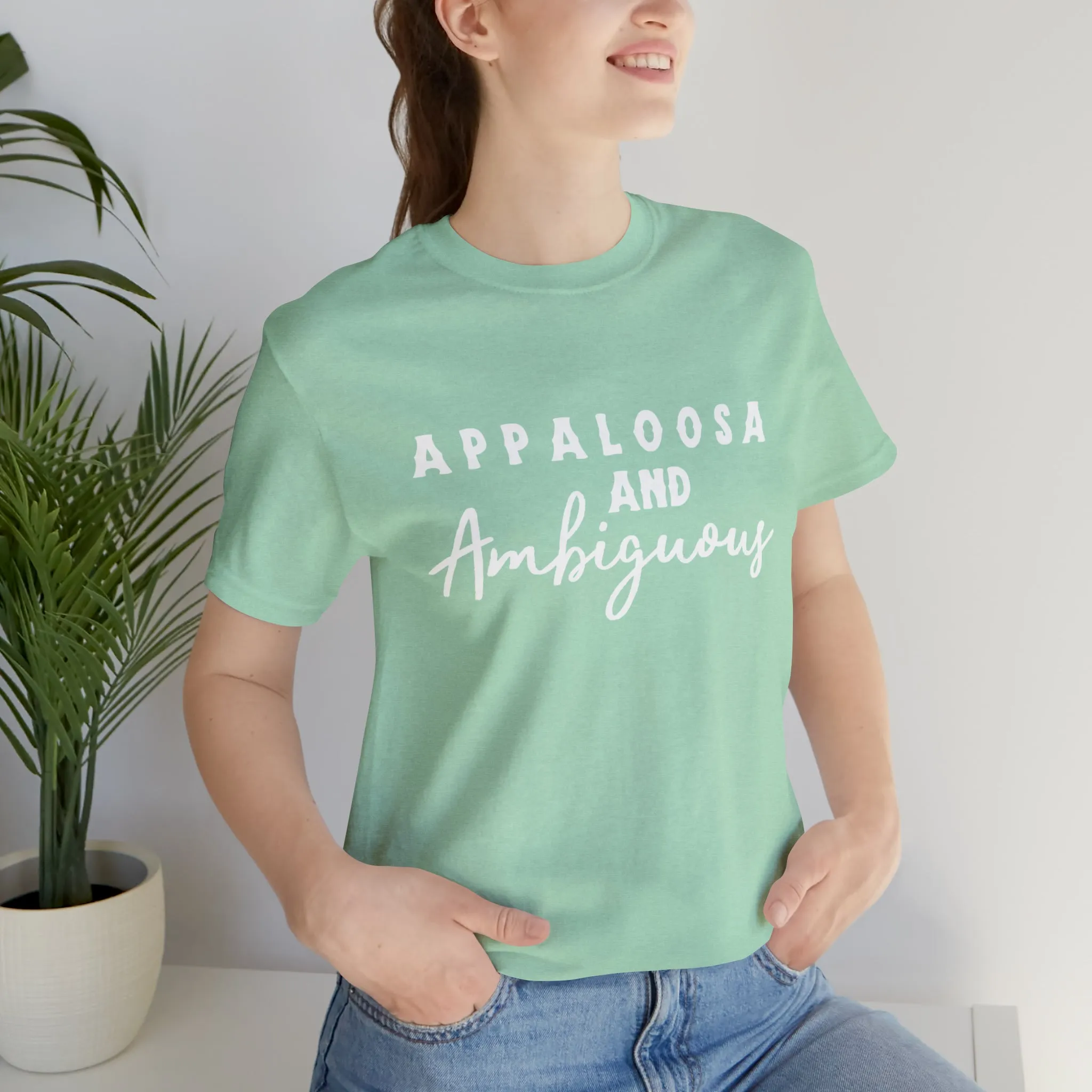 Appaloosa & Ambiguous Short Sleeve Tee