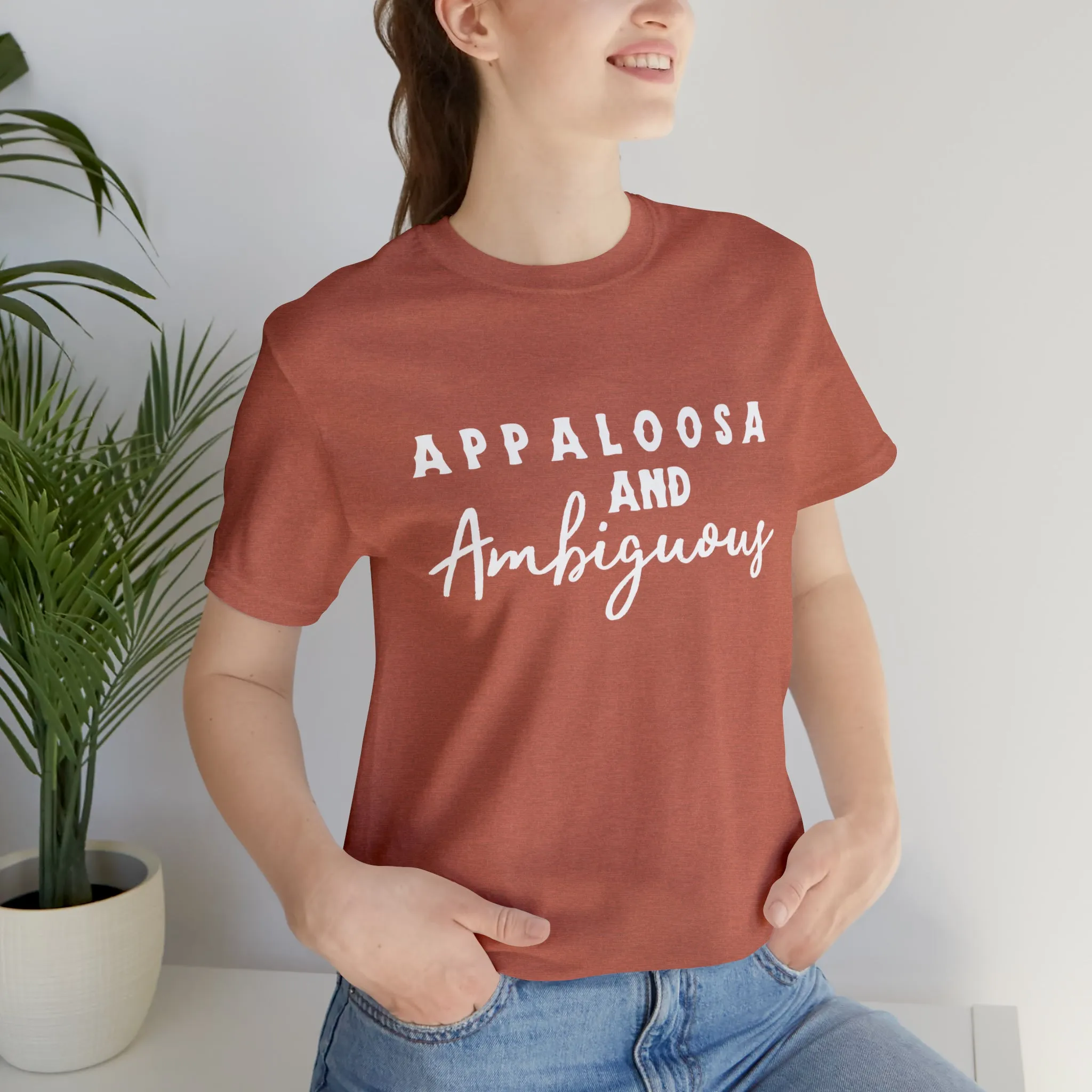 Appaloosa & Ambiguous Short Sleeve Tee