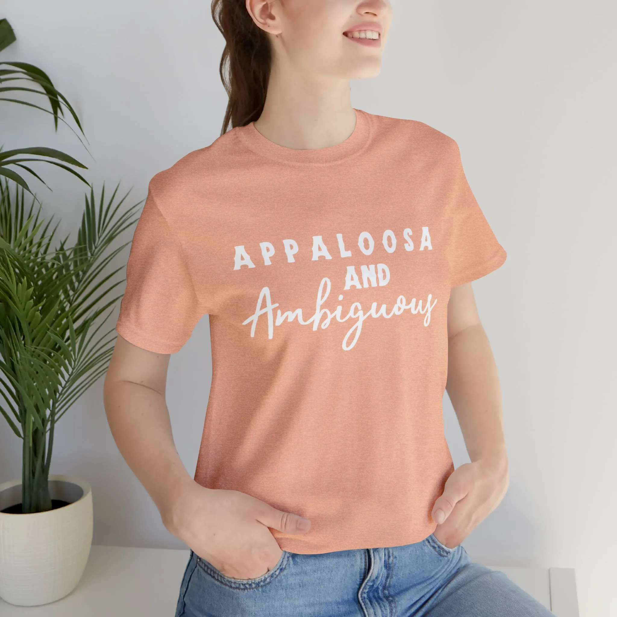 Appaloosa & Ambiguous Short Sleeve Tee