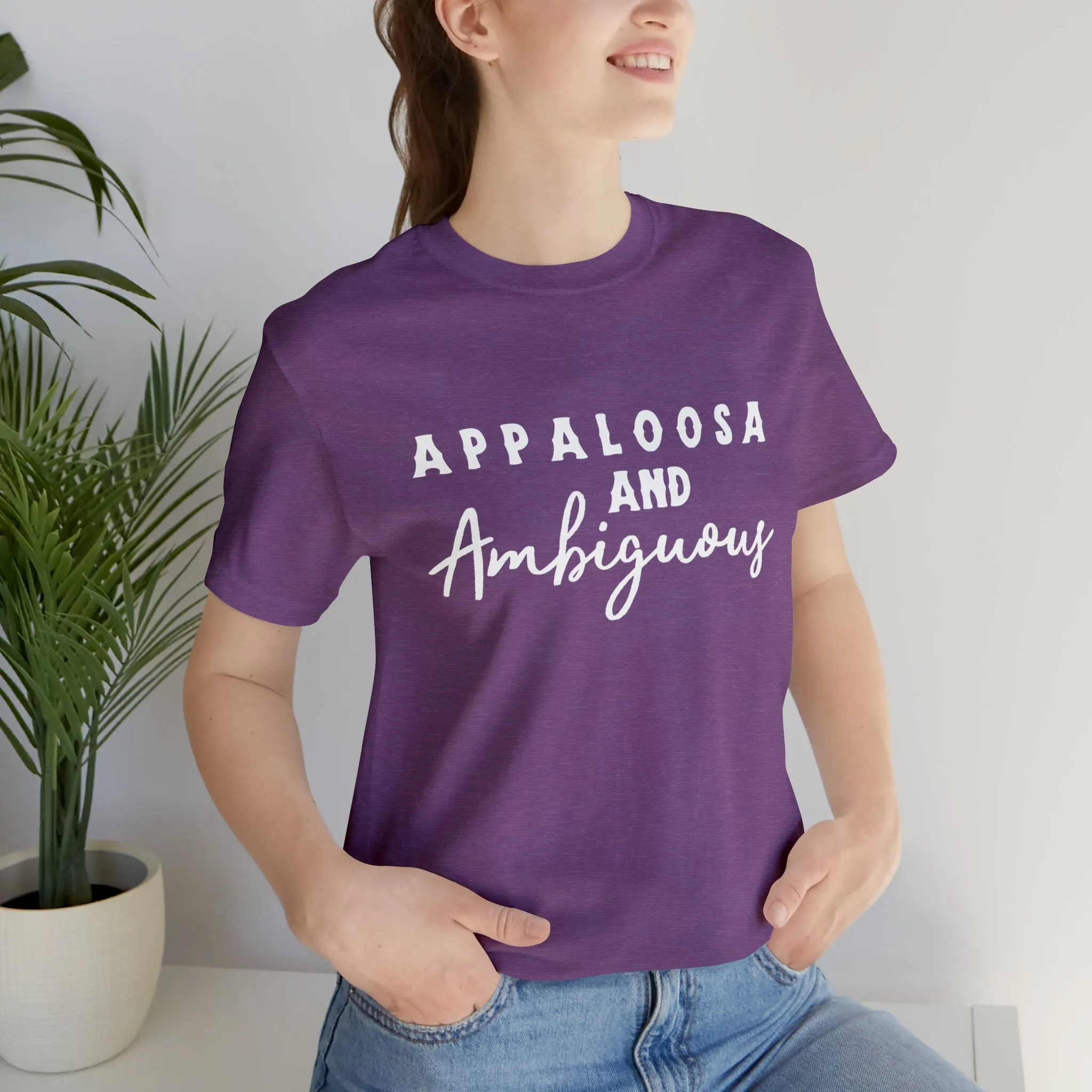 Appaloosa & Ambiguous Short Sleeve Tee