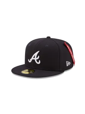 ATLANTA BRAVES X ALPHA X NEW ERA 59FIFTY FITTED CAP