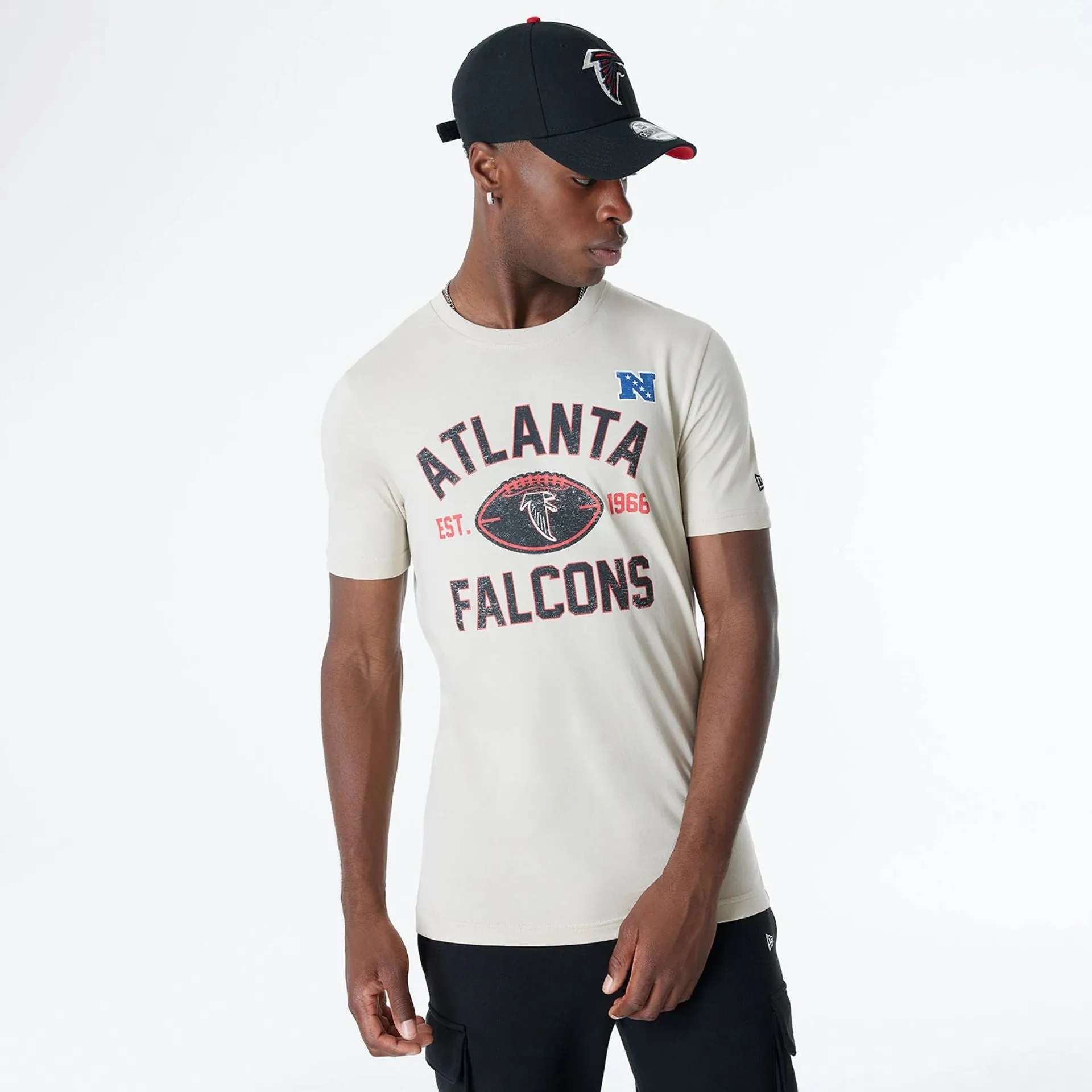 Atlanta Falcons NFL 3rd Down Historic Light Beige T-Shirt