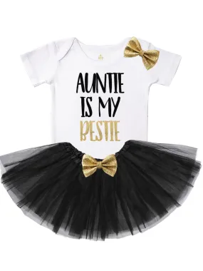 Auntie is My Bestie Tutu Outfit