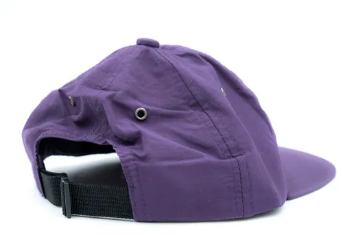 Autumn Nylon Strapback Hat - Purple