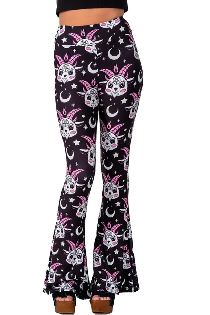 Baby Baphomet Flares [Black/Pink]