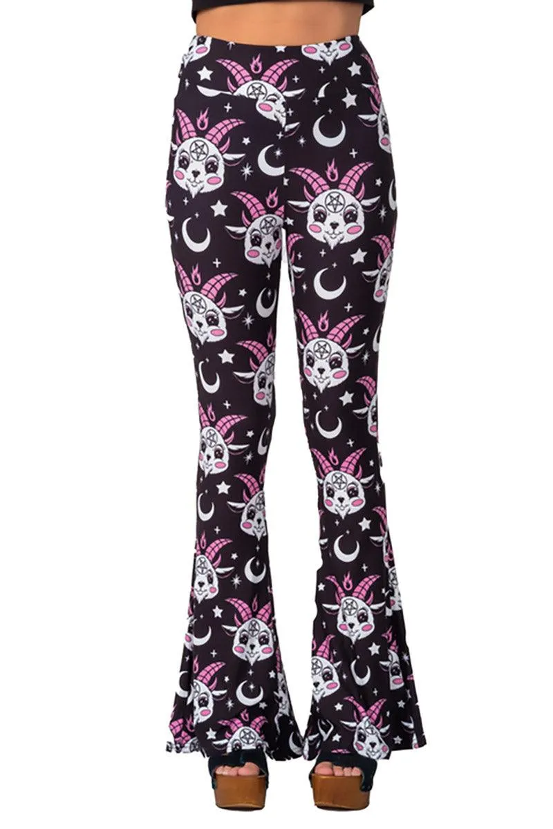 Baby Baphomet Flares [Black/Pink]