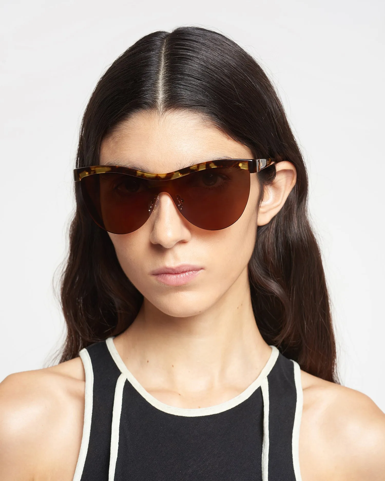 Baya - Bio-Plastic Sunglasses - Dark Amber