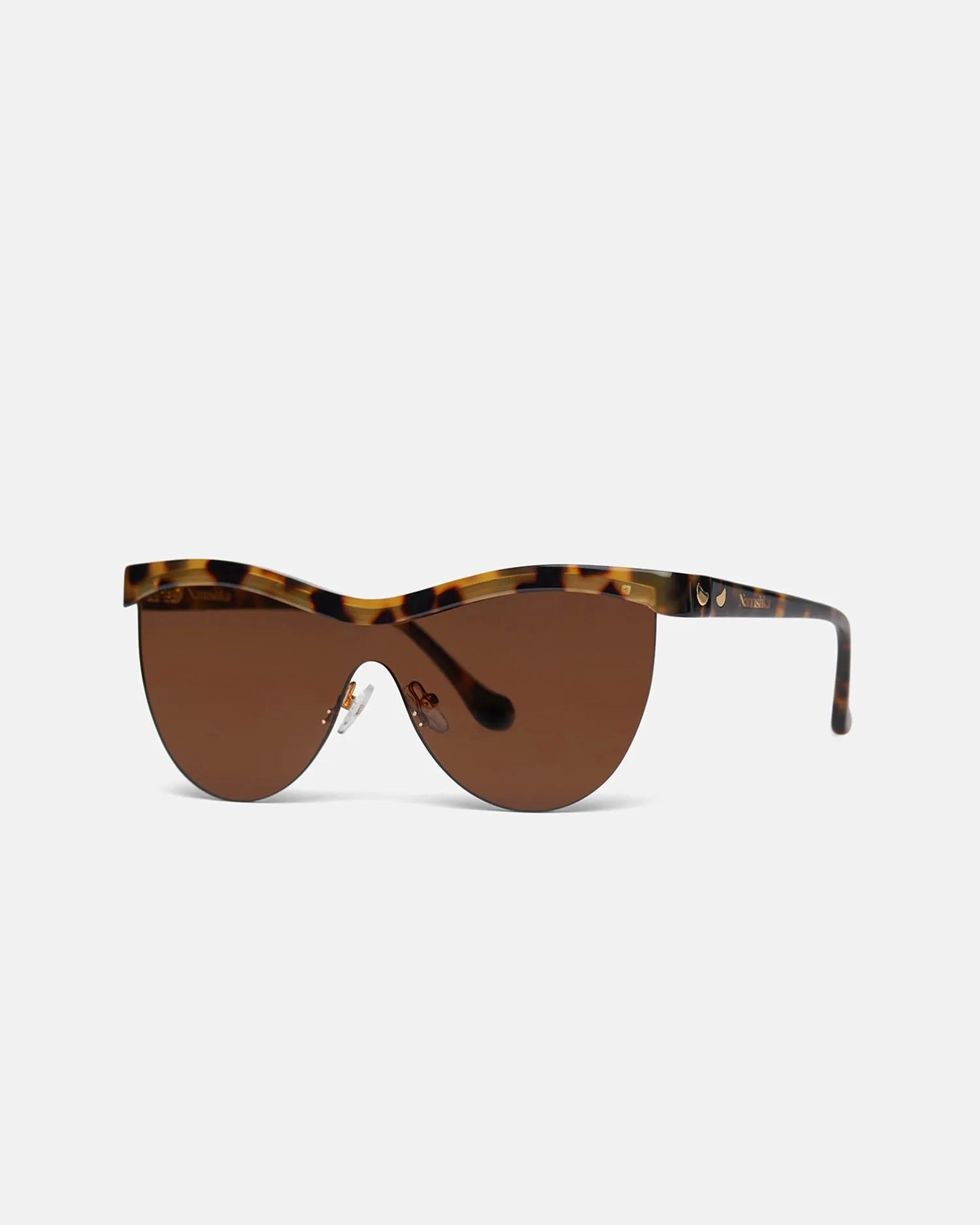 Baya - Bio-Plastic Sunglasses - Dark Amber