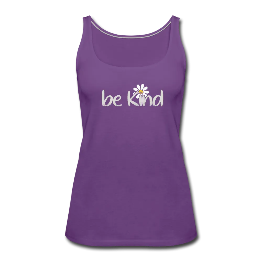 Be Kind Daisy- Women’s Premium Tank Top