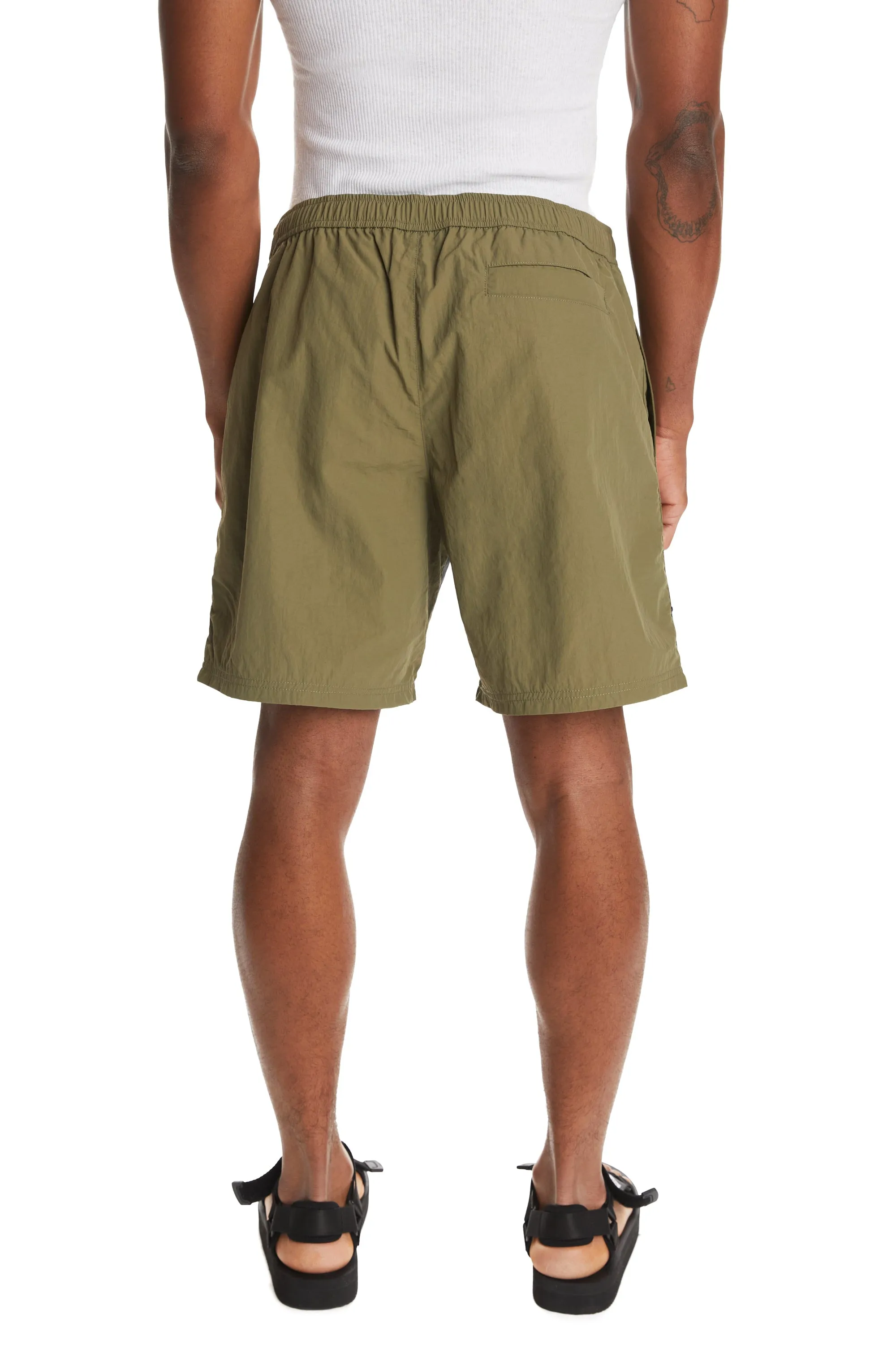 Bear Silhouette Swim Shorts