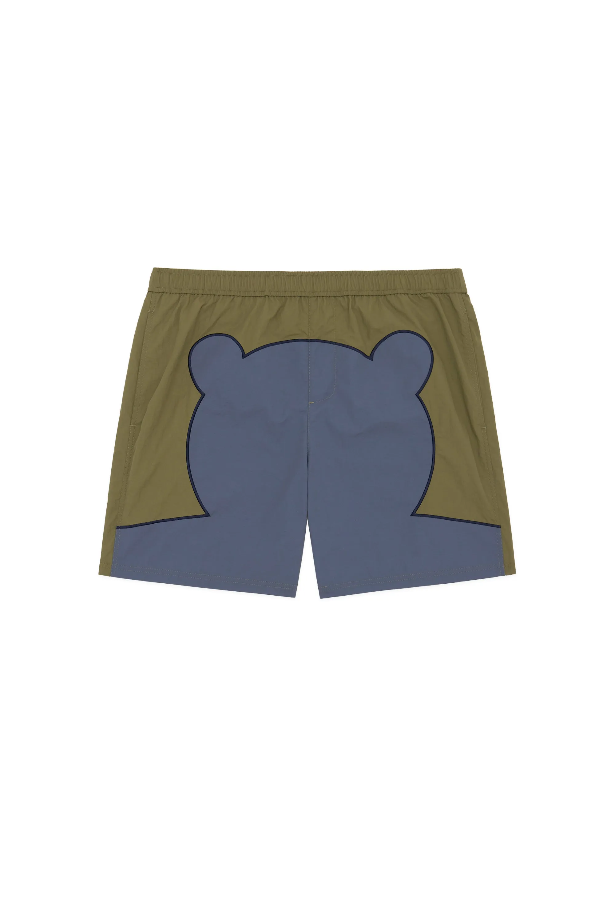 Bear Silhouette Swim Shorts