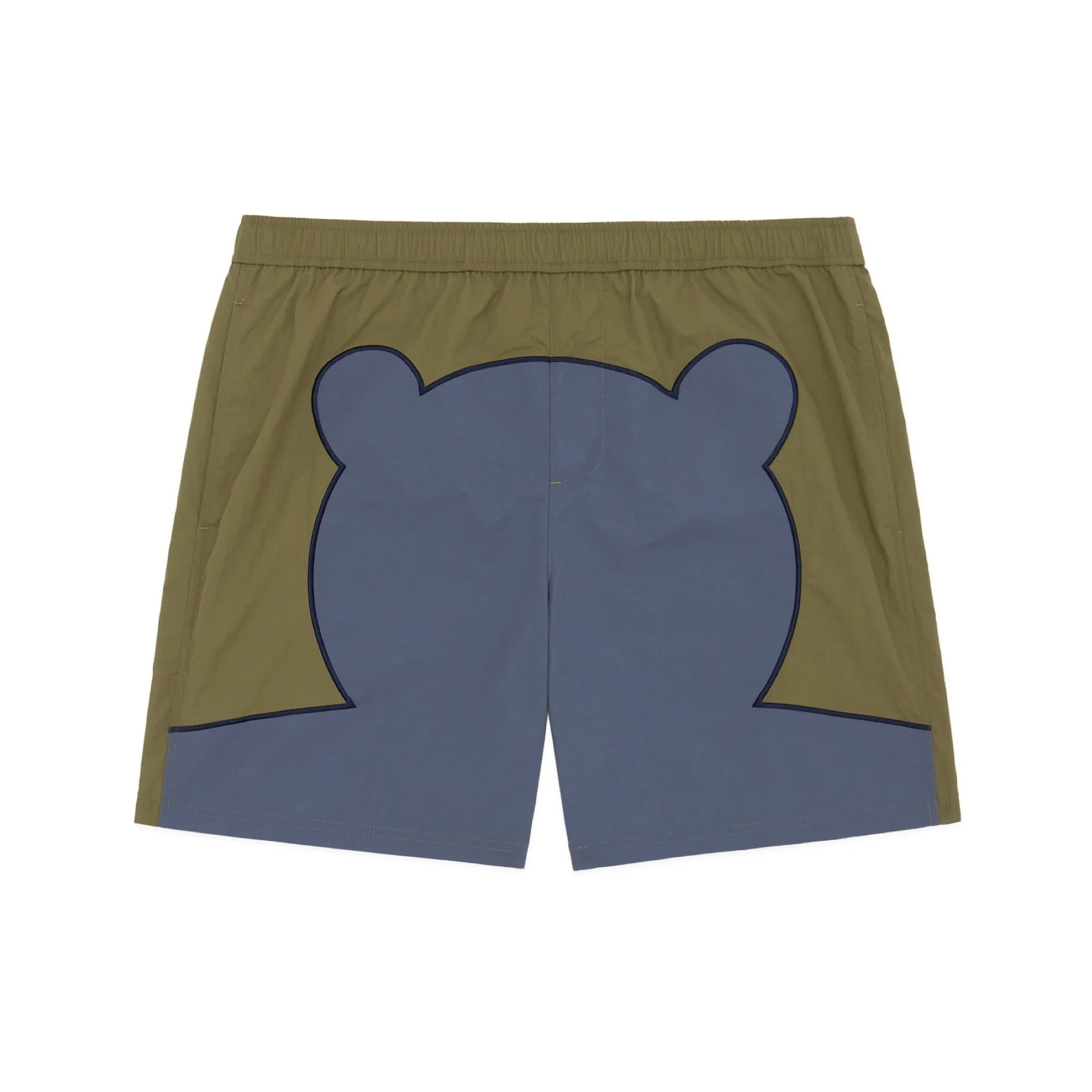 Bear Silhouette Swim Shorts