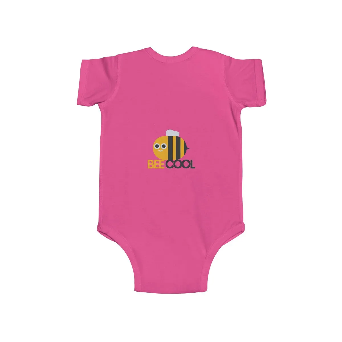 Bee Cotton Kids Bodysuit, Cool Infant Fine Jersey Regular Fit Unisex Clothes - Made in UK