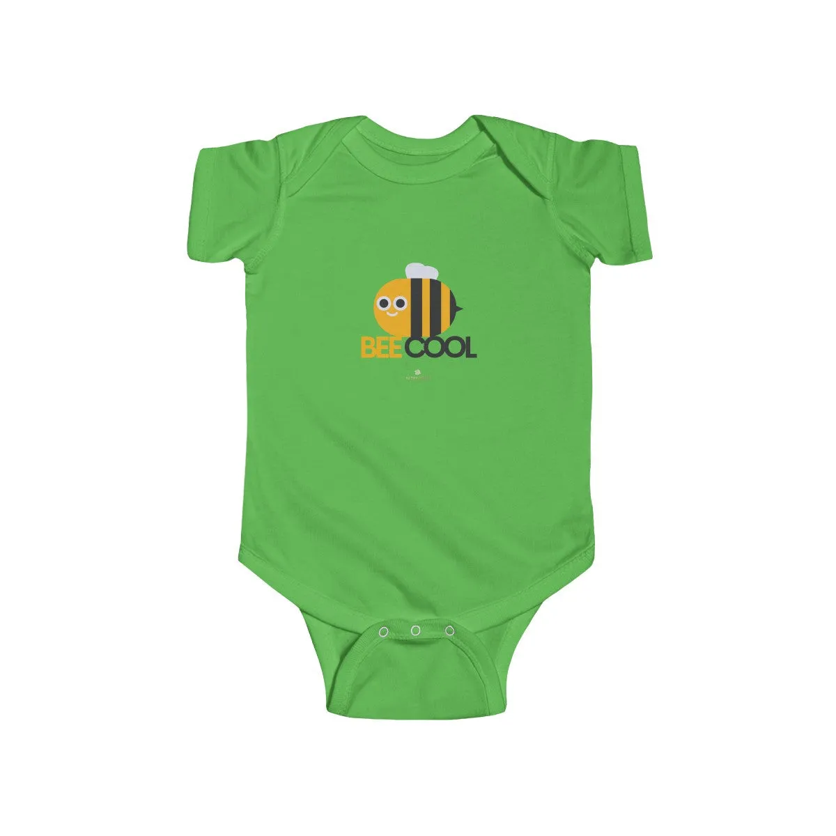 Bee Cotton Kids Bodysuit, Cool Infant Fine Jersey Regular Fit Unisex Clothes - Made in UK