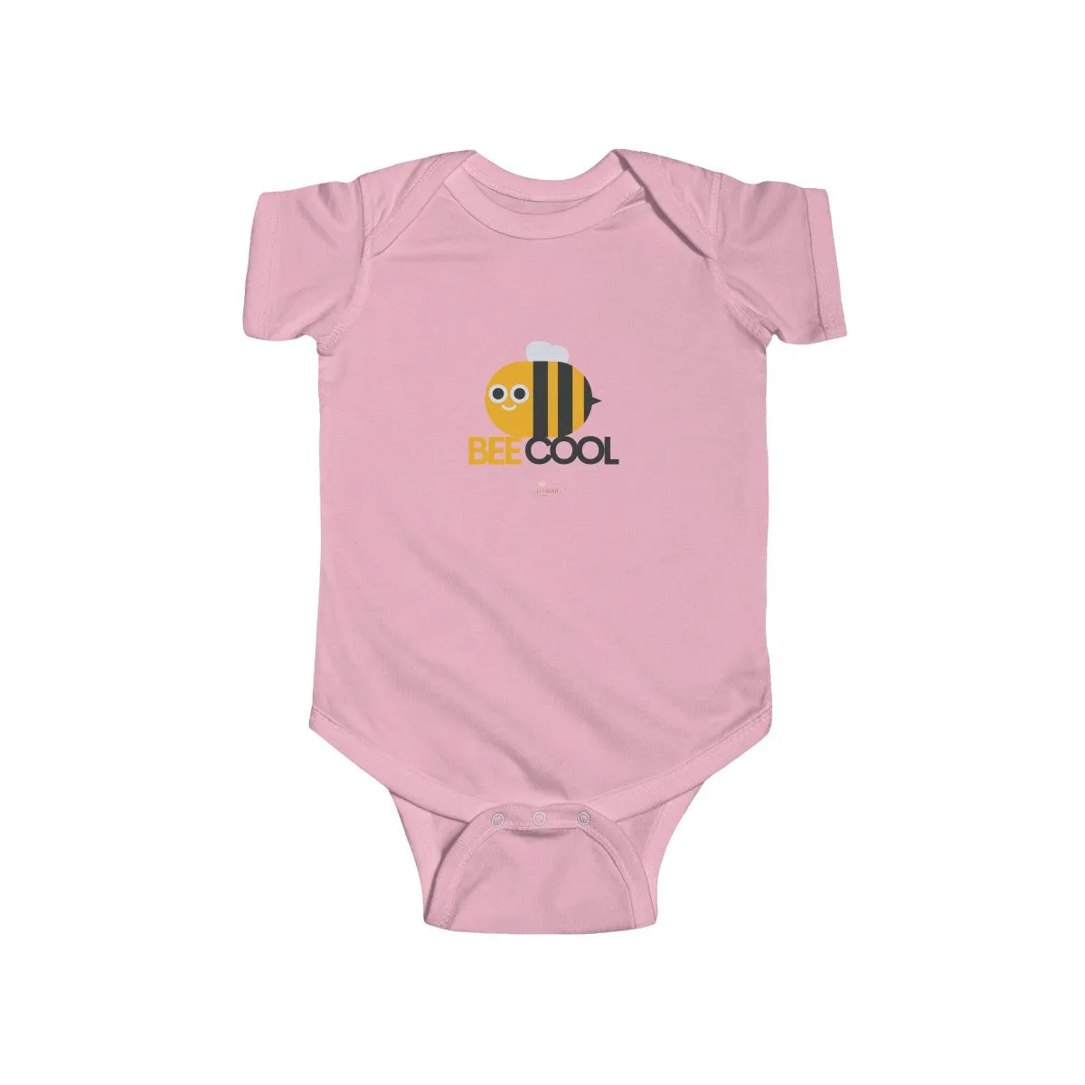 Bee Cotton Kids Bodysuit, Cool Infant Fine Jersey Regular Fit Unisex Clothes - Made in UK