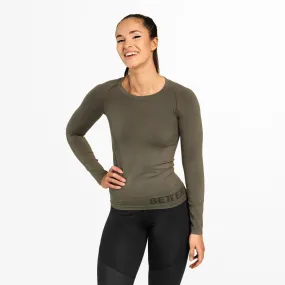 Better Bodies Nolita Seamless LS - Wash Green