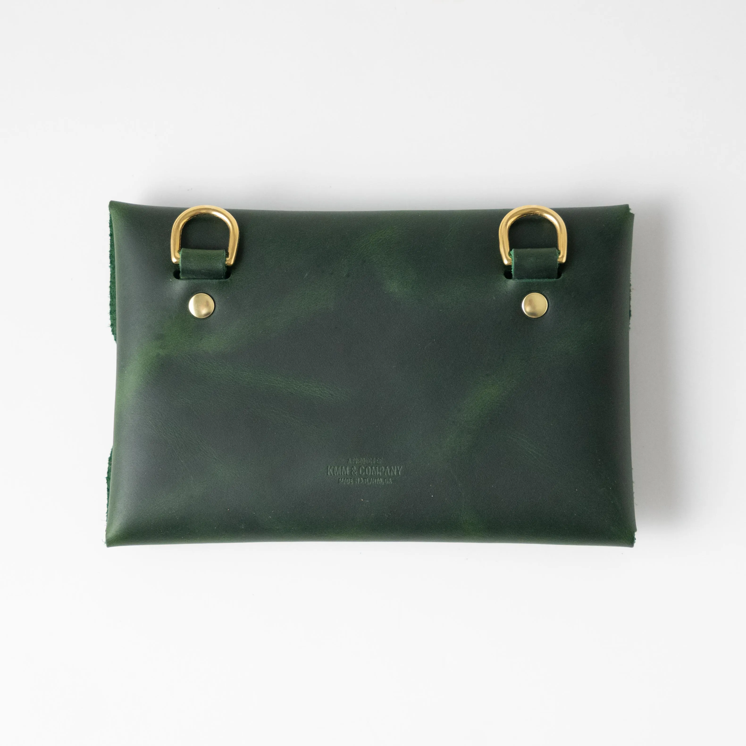 Black Kodiak Envelope Clutch