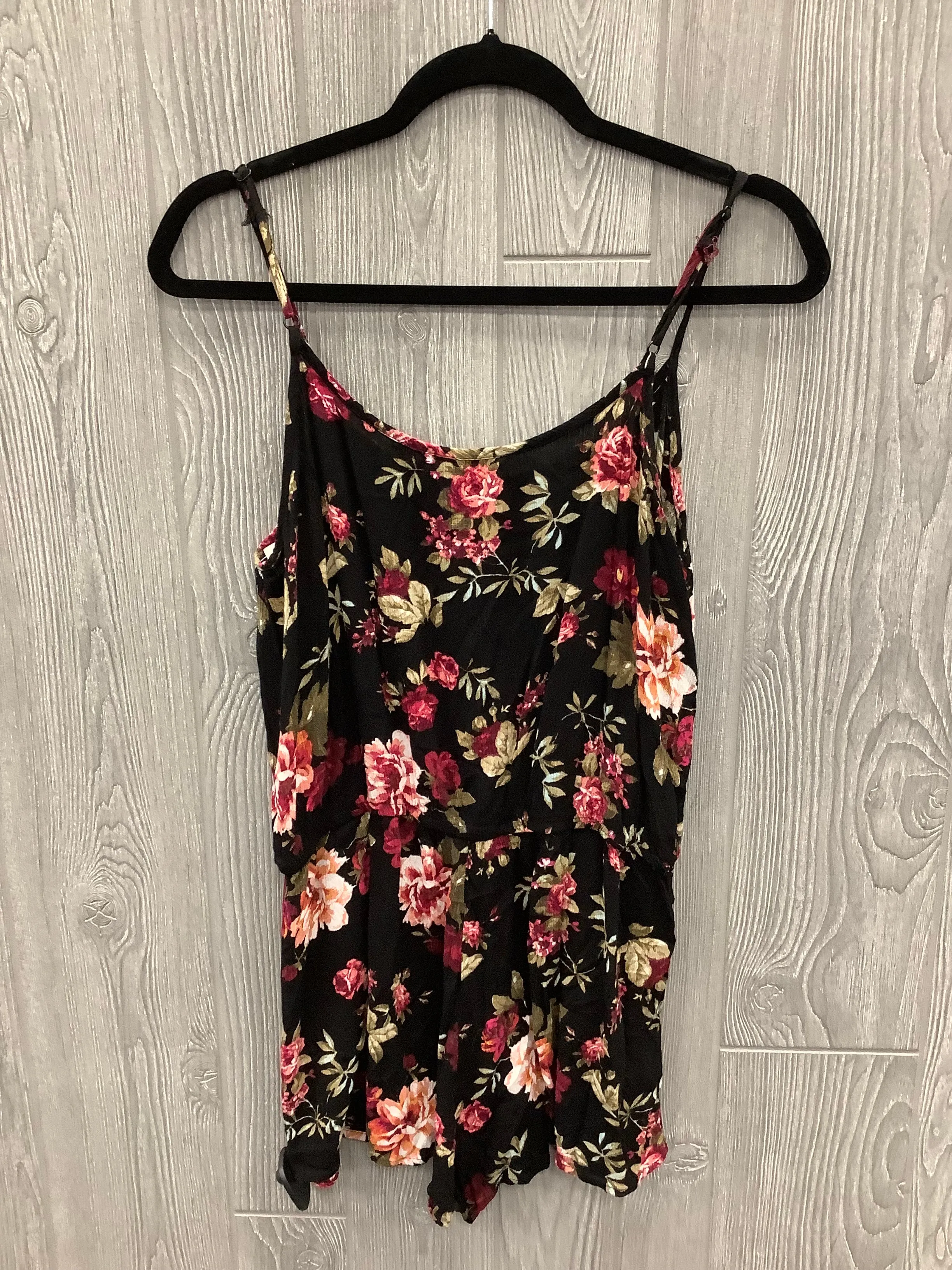 Black Romper Ambiance Apparel, Size L