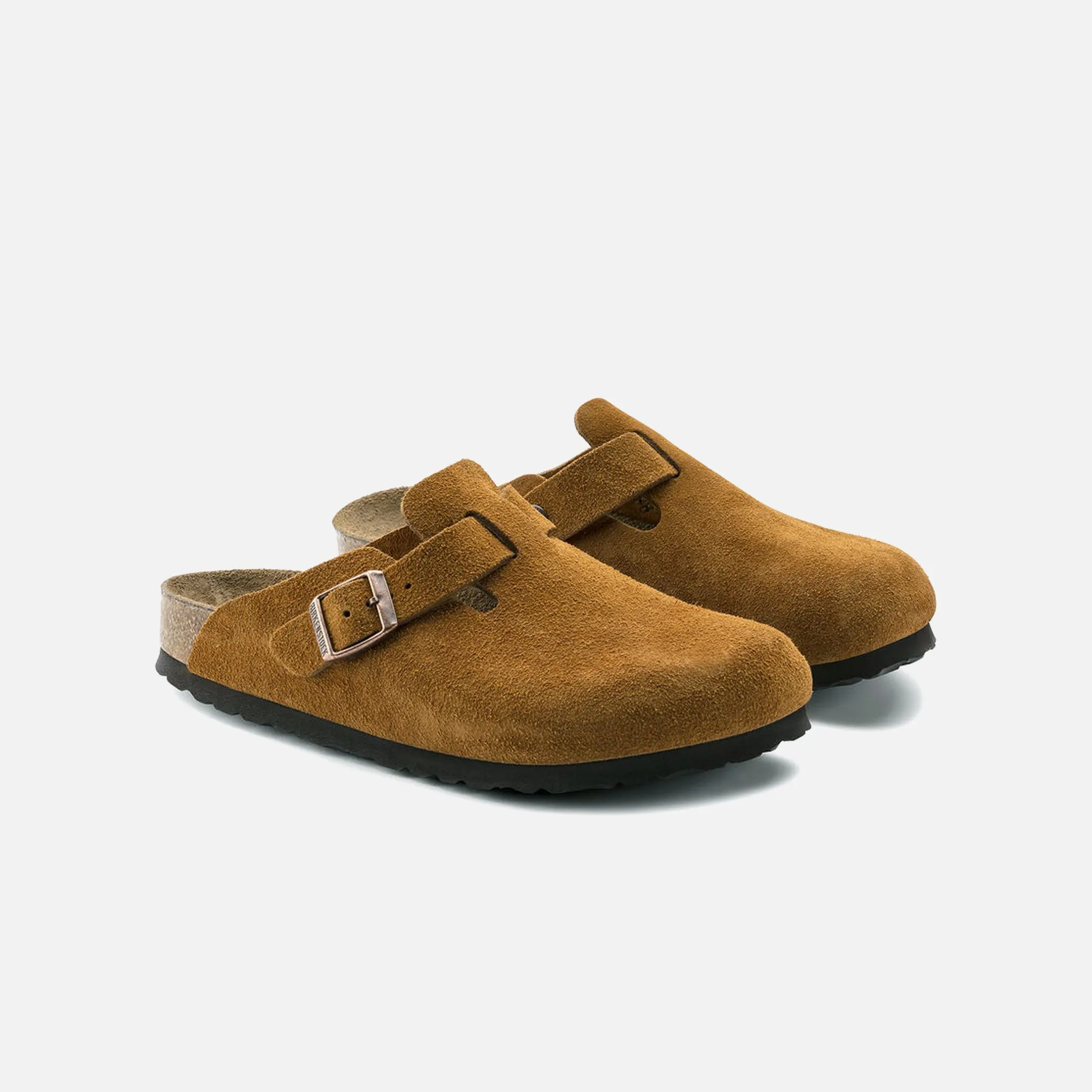 Boston Soft Footbed - Mink Suede