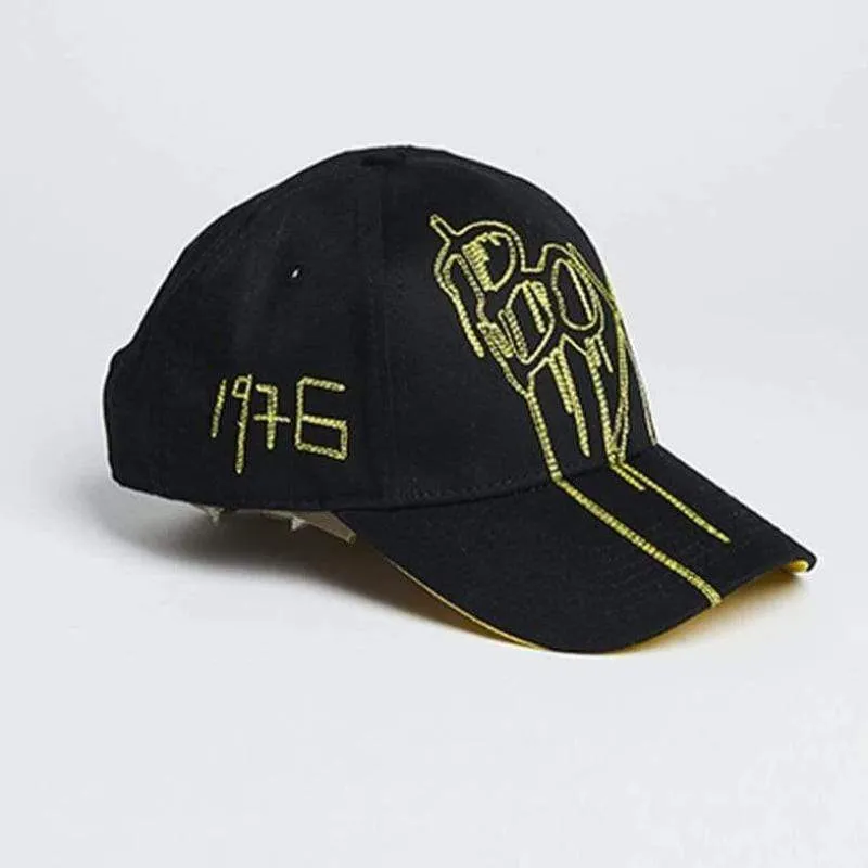 BOY DRIP CAP - BLACK/YELLOW