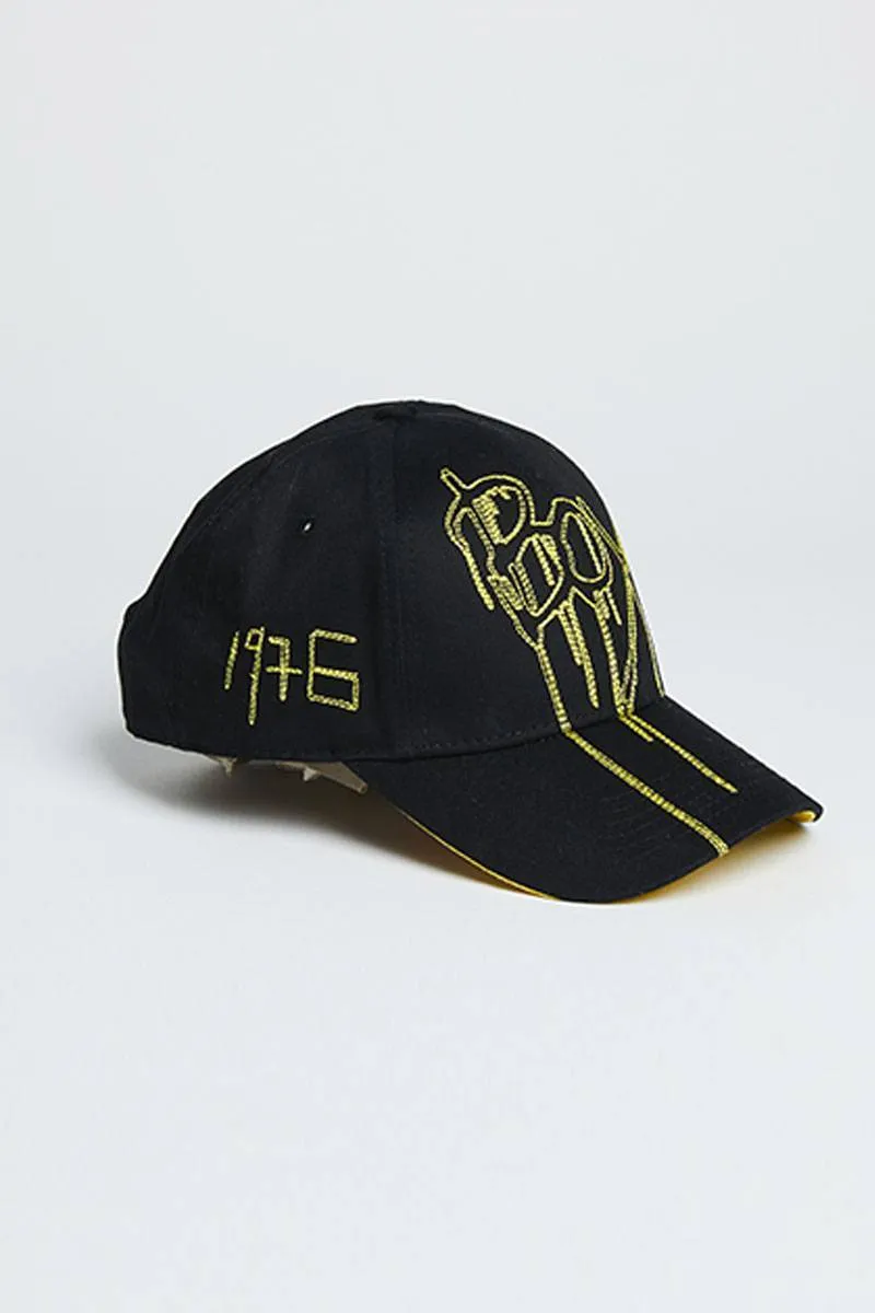 BOY DRIP CAP - BLACK/YELLOW