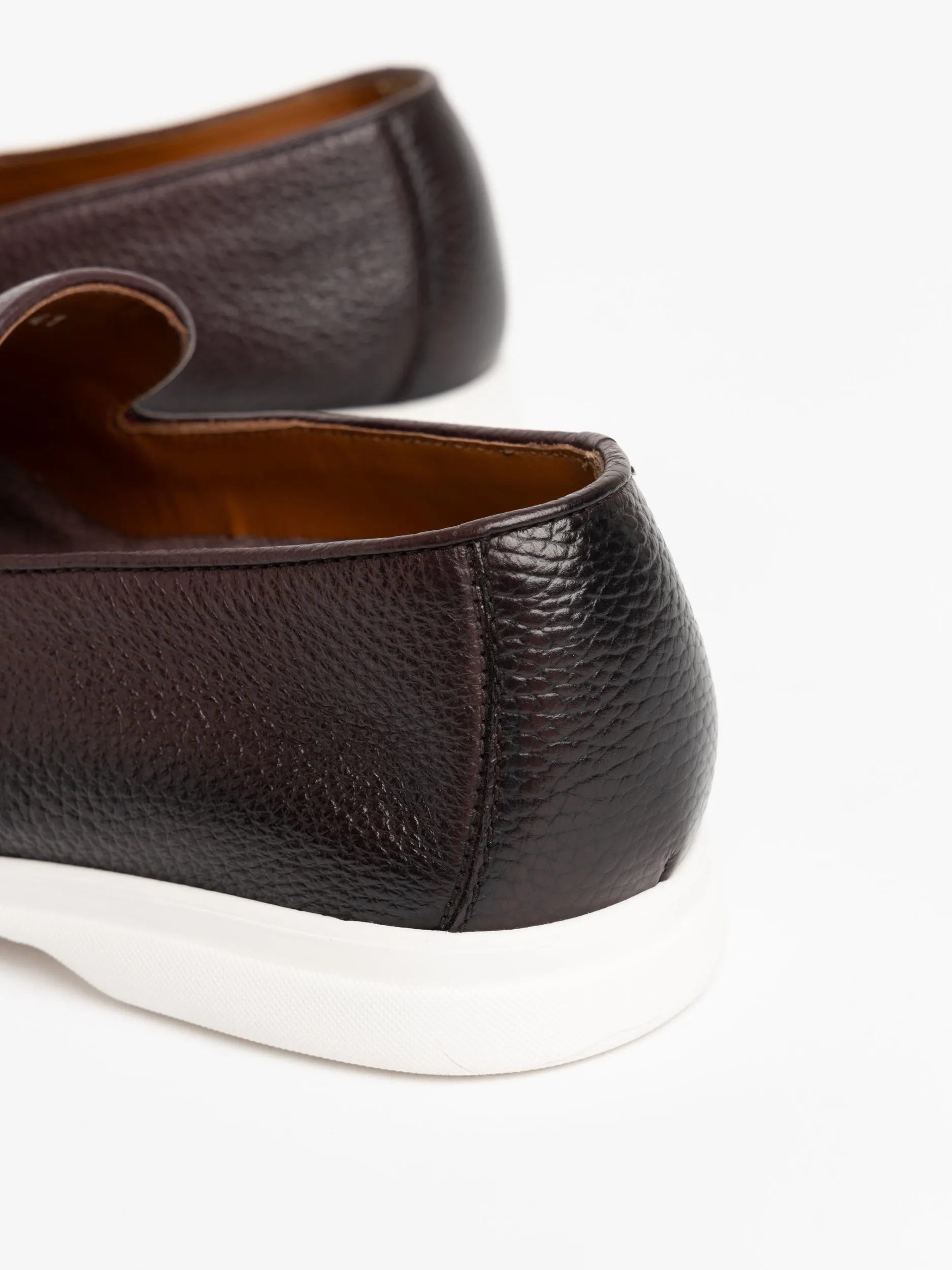 Brown Slip-On Loafer Sneakers