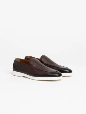 Brown Slip-On Loafer Sneakers