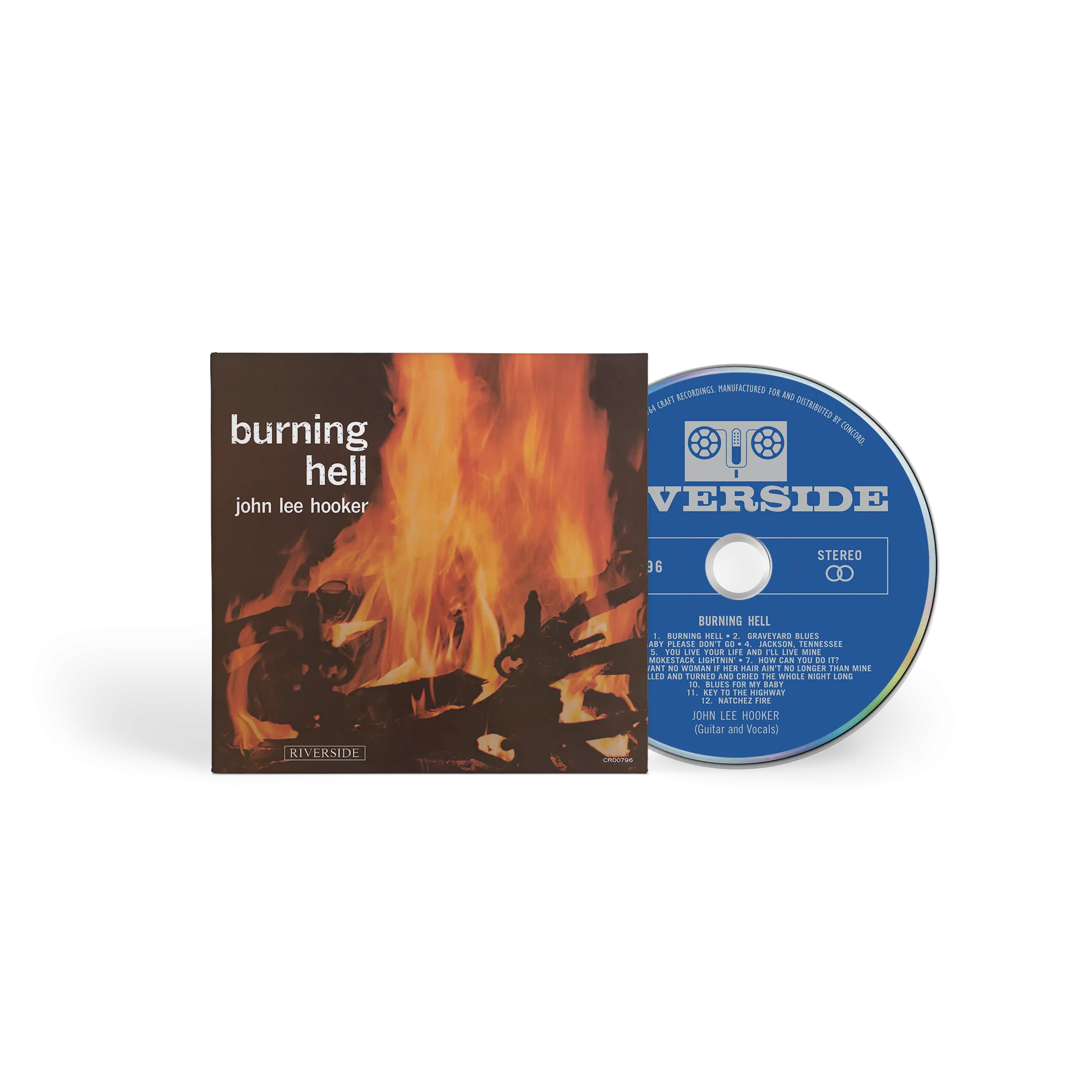 Burning Hell (Bluesville Series) (CD)