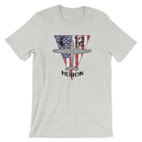 C-12 Huron Red White & Blue Vintage Tee