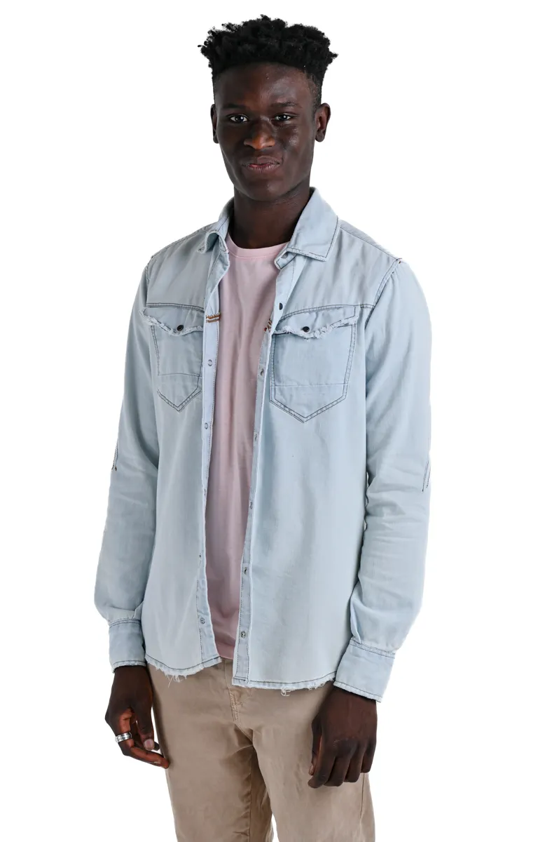 Camicia Denim regular Park Valery S.Blitz SS24