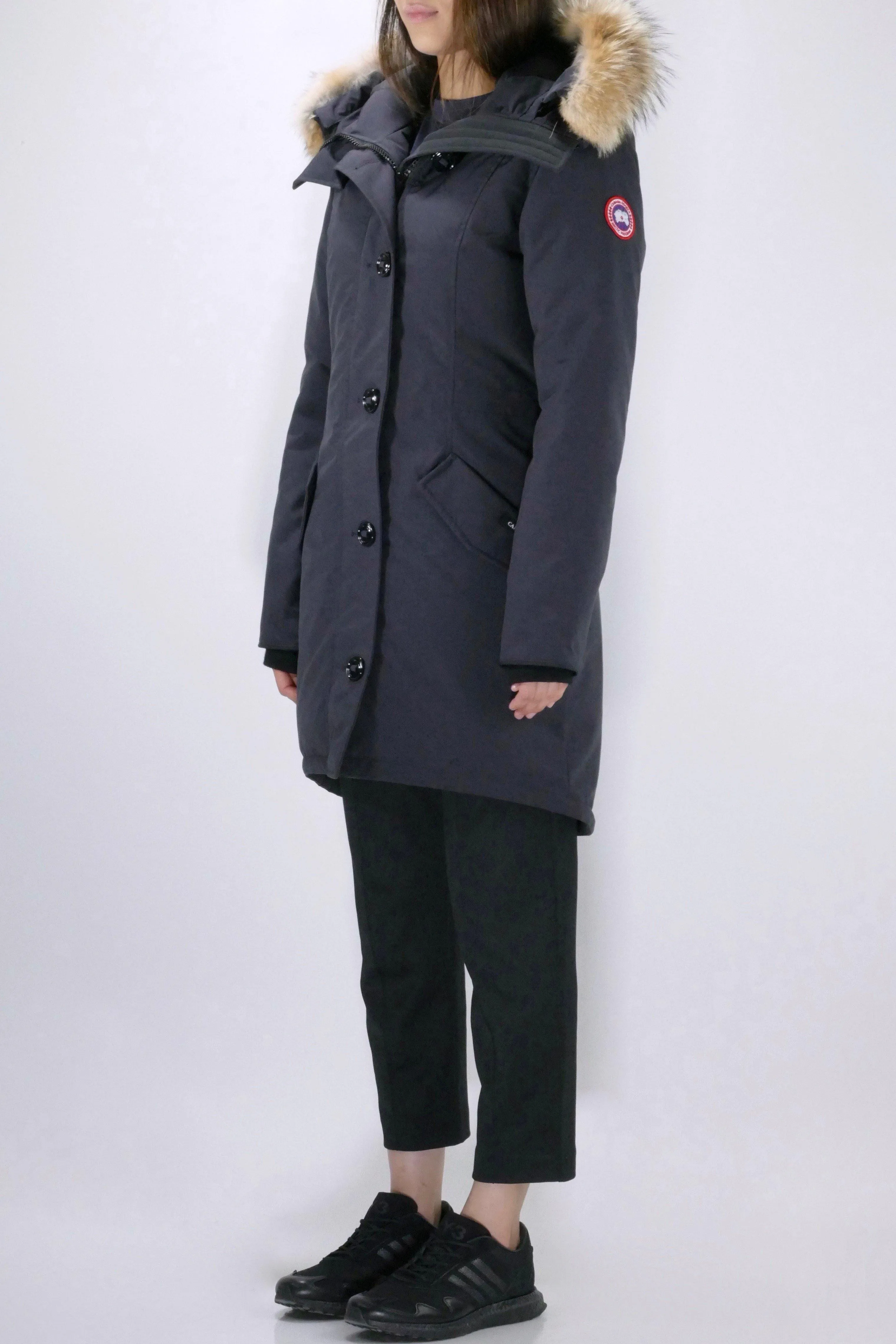 Canada Goose Womens Down *Parka Rossclair  - Navy