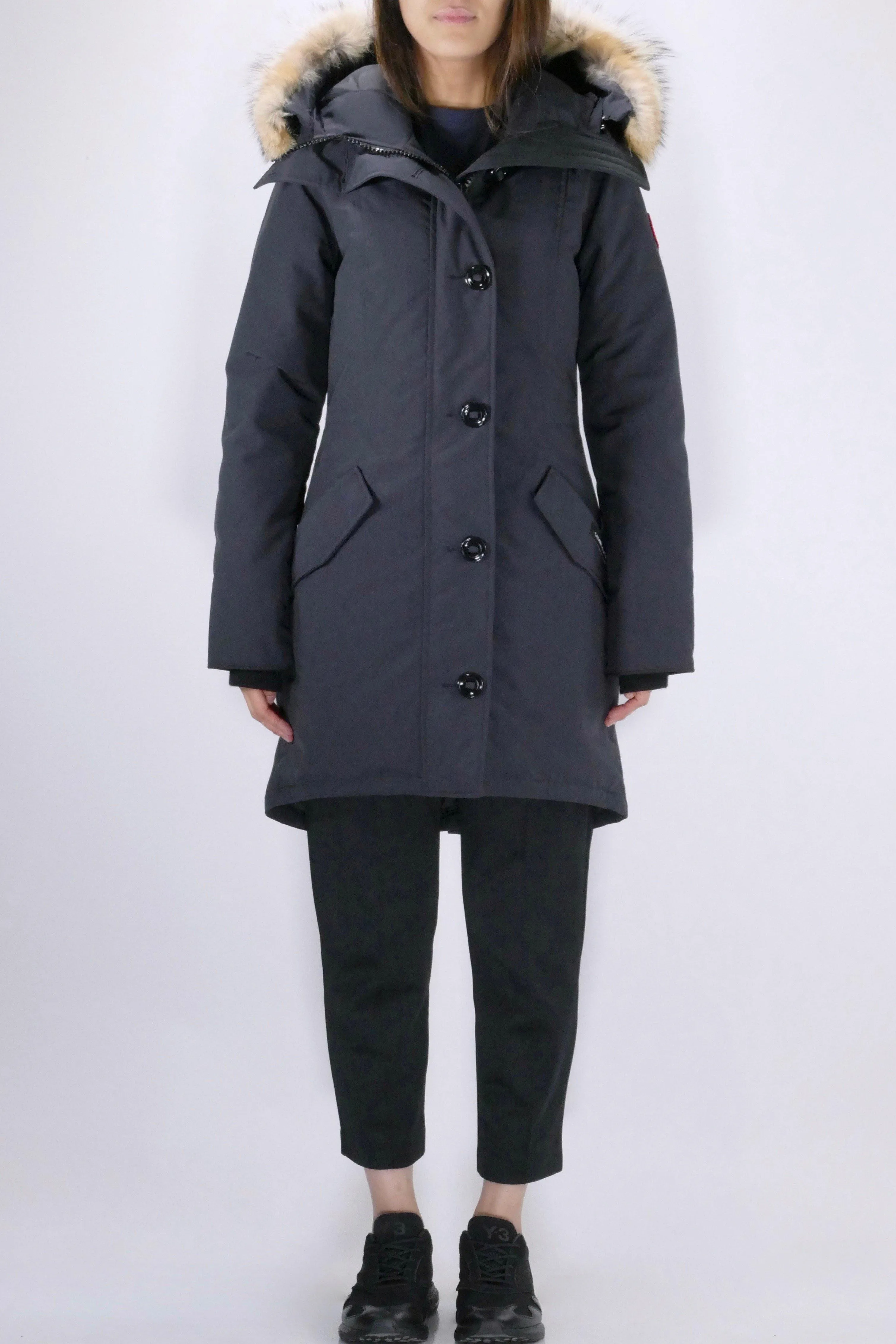 Canada Goose Womens Down *Parka Rossclair  - Navy