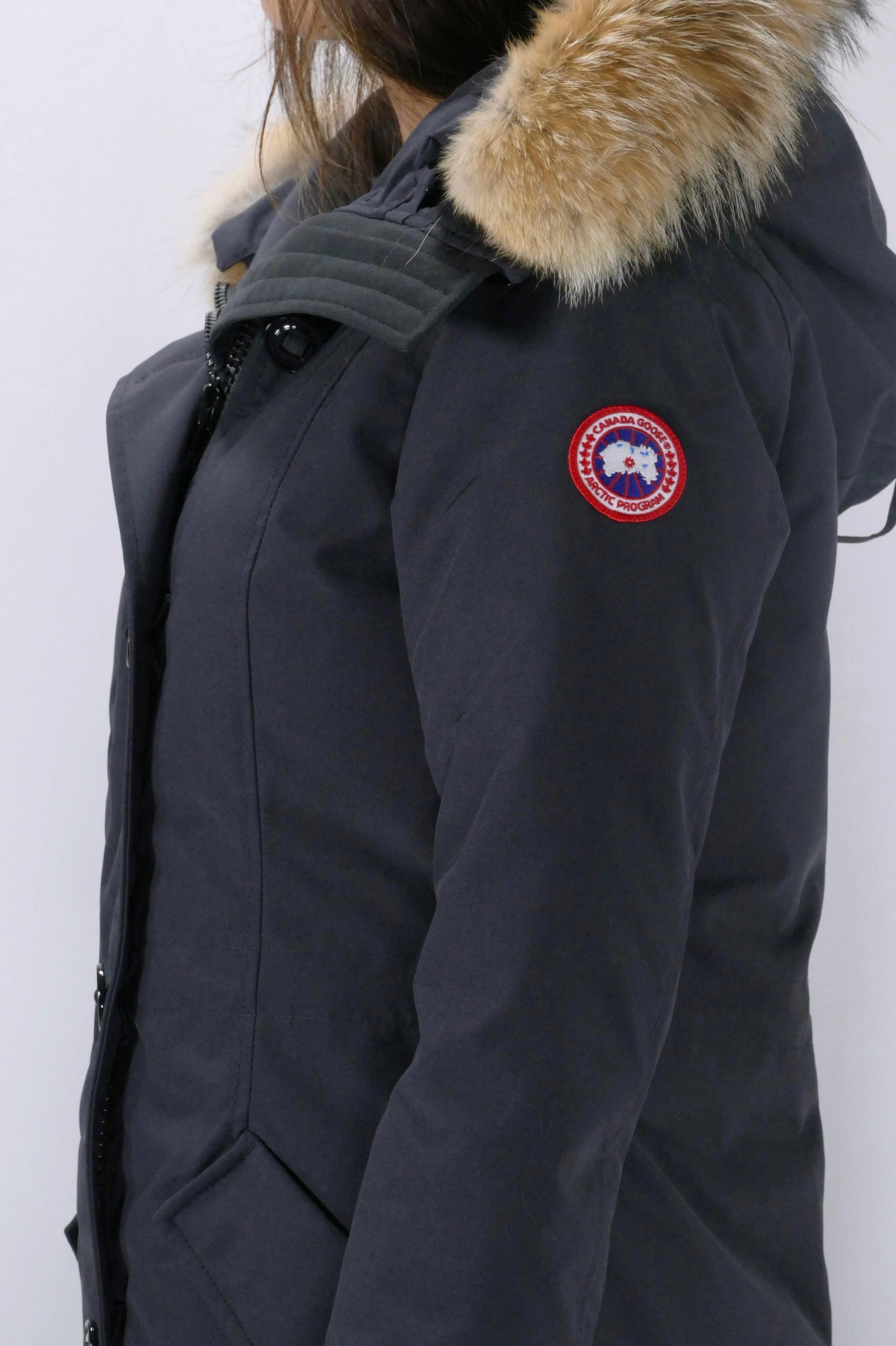 Canada Goose Womens Down *Parka Rossclair  - Navy