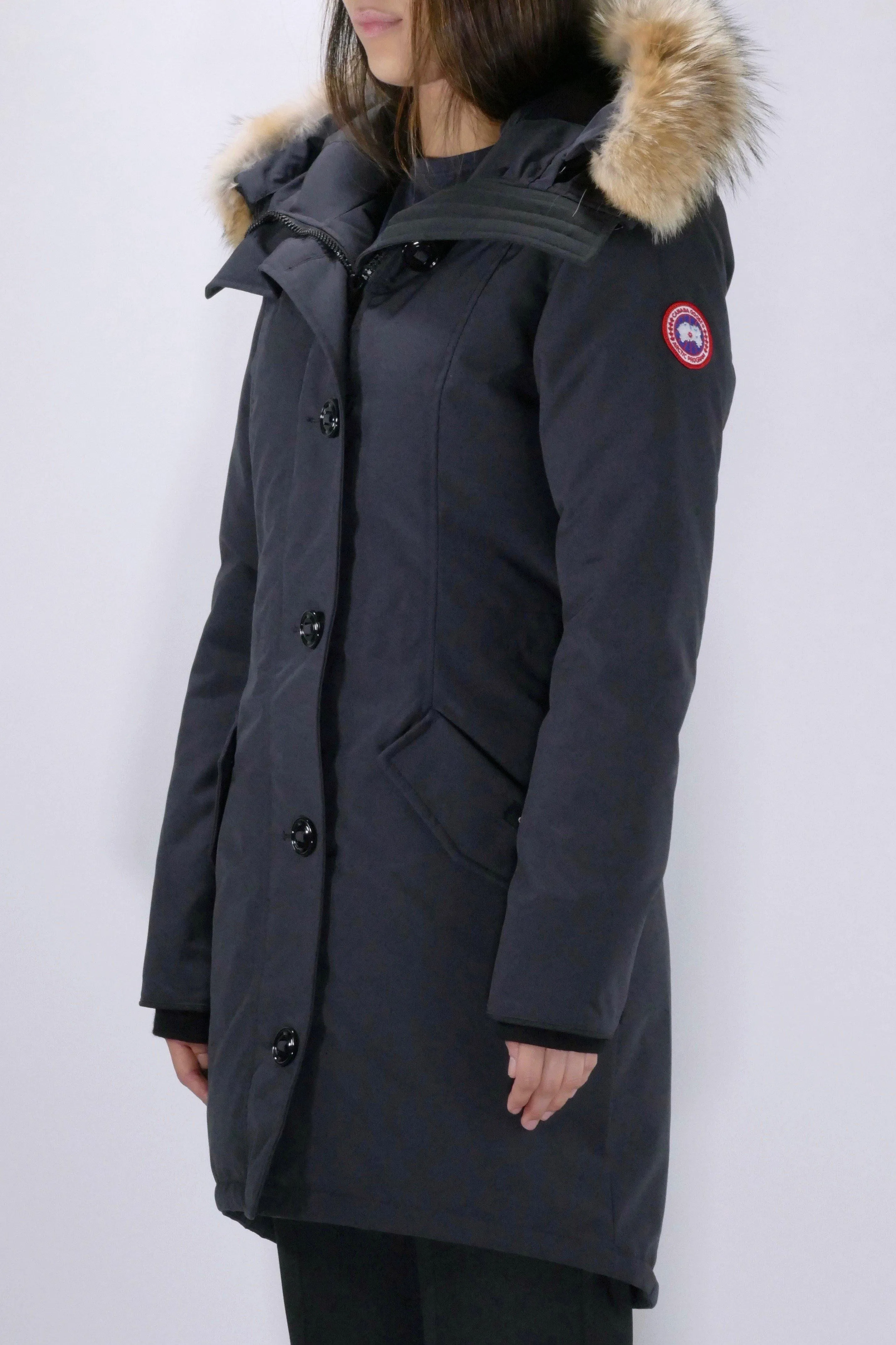 Canada Goose Womens Down *Parka Rossclair  - Navy